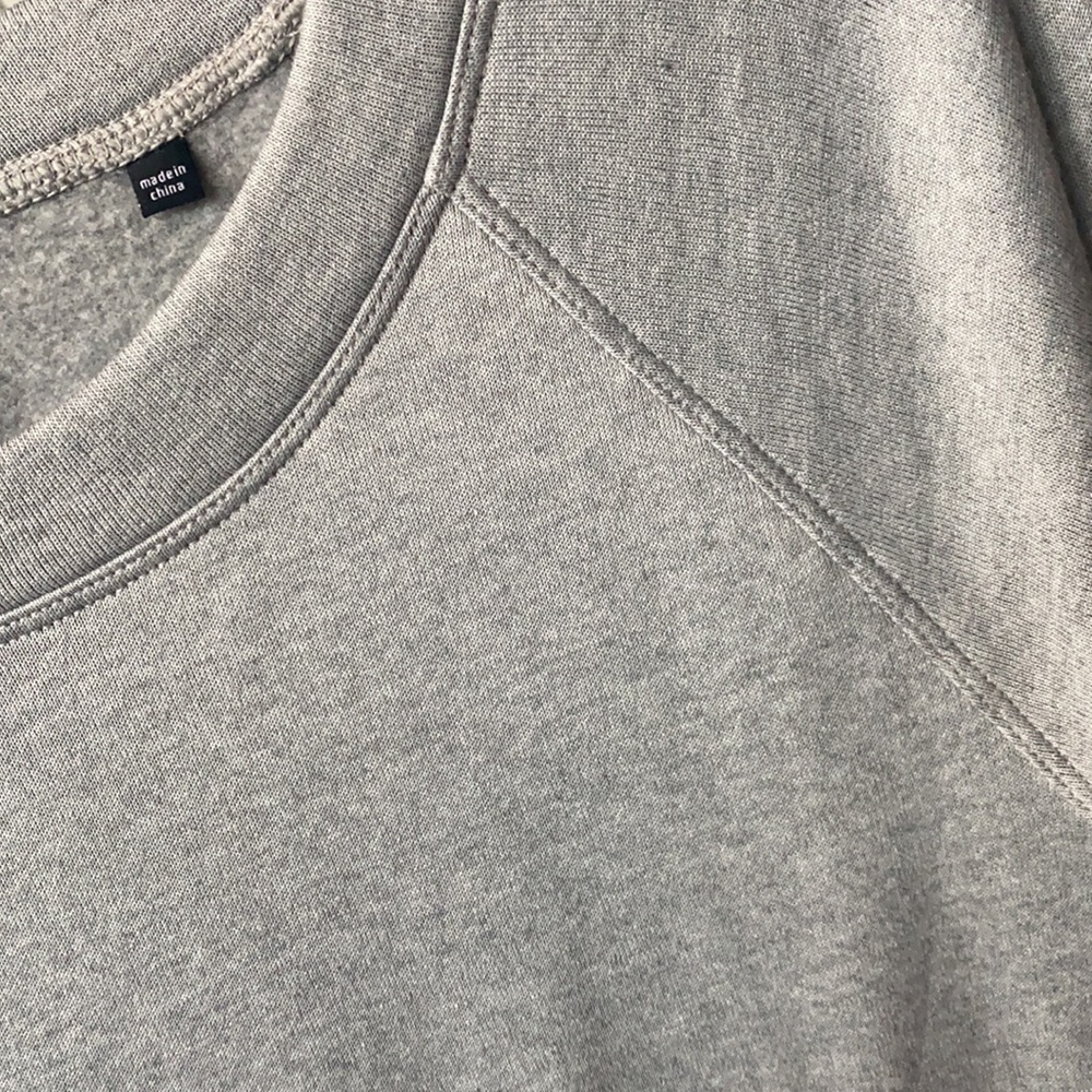 Light Gray Flash Dance Flounce Hem Sweatshirt Dre… - image 4